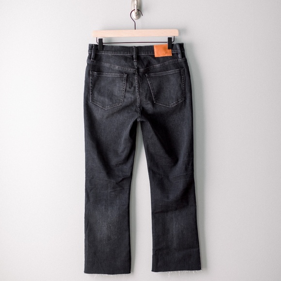 J.Crew 9" Demi-Boot Crop Jean in Charcoal Size 29 - Picture 5 of 13